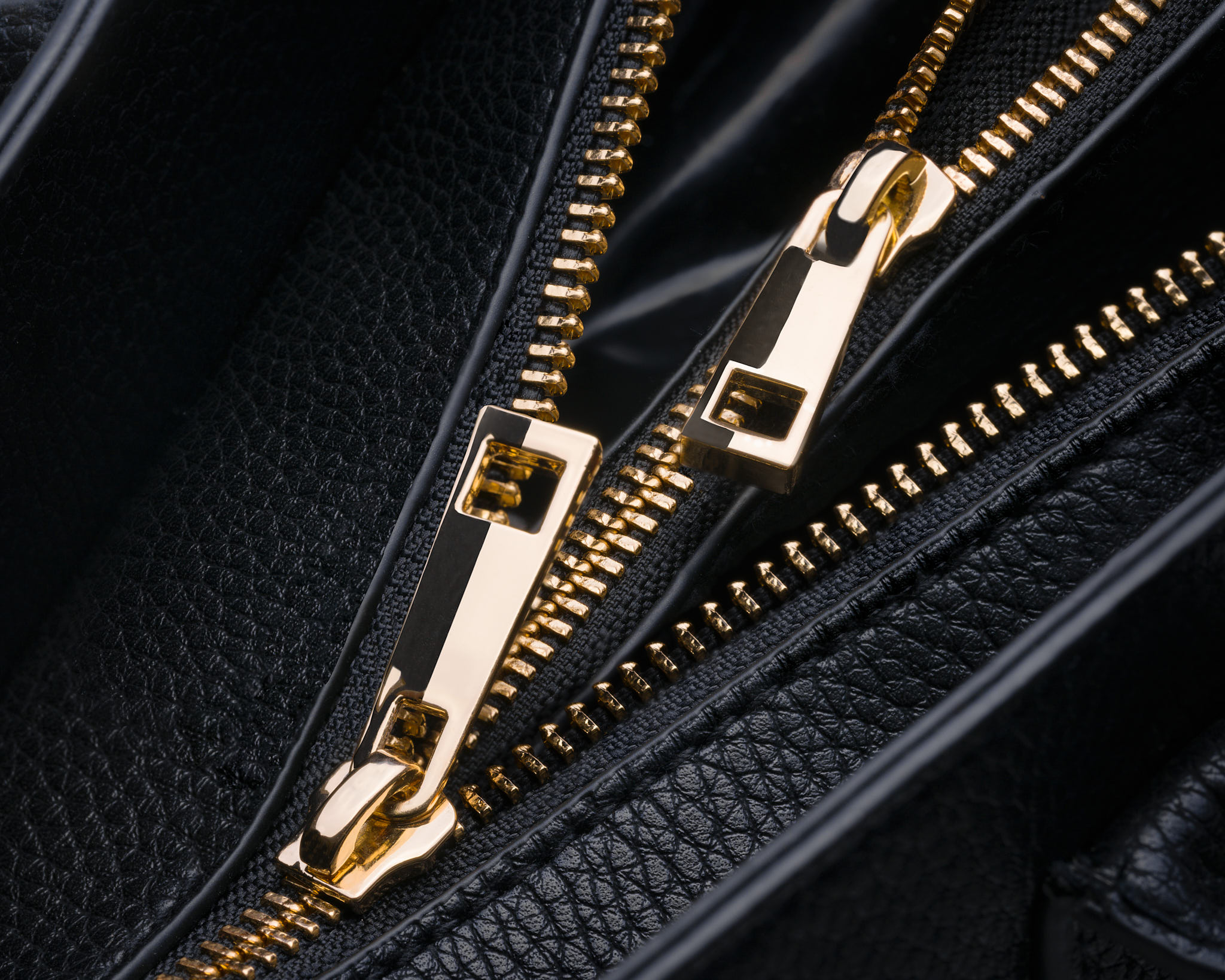 Leather Detail — commercial product photography by Mark Bowers